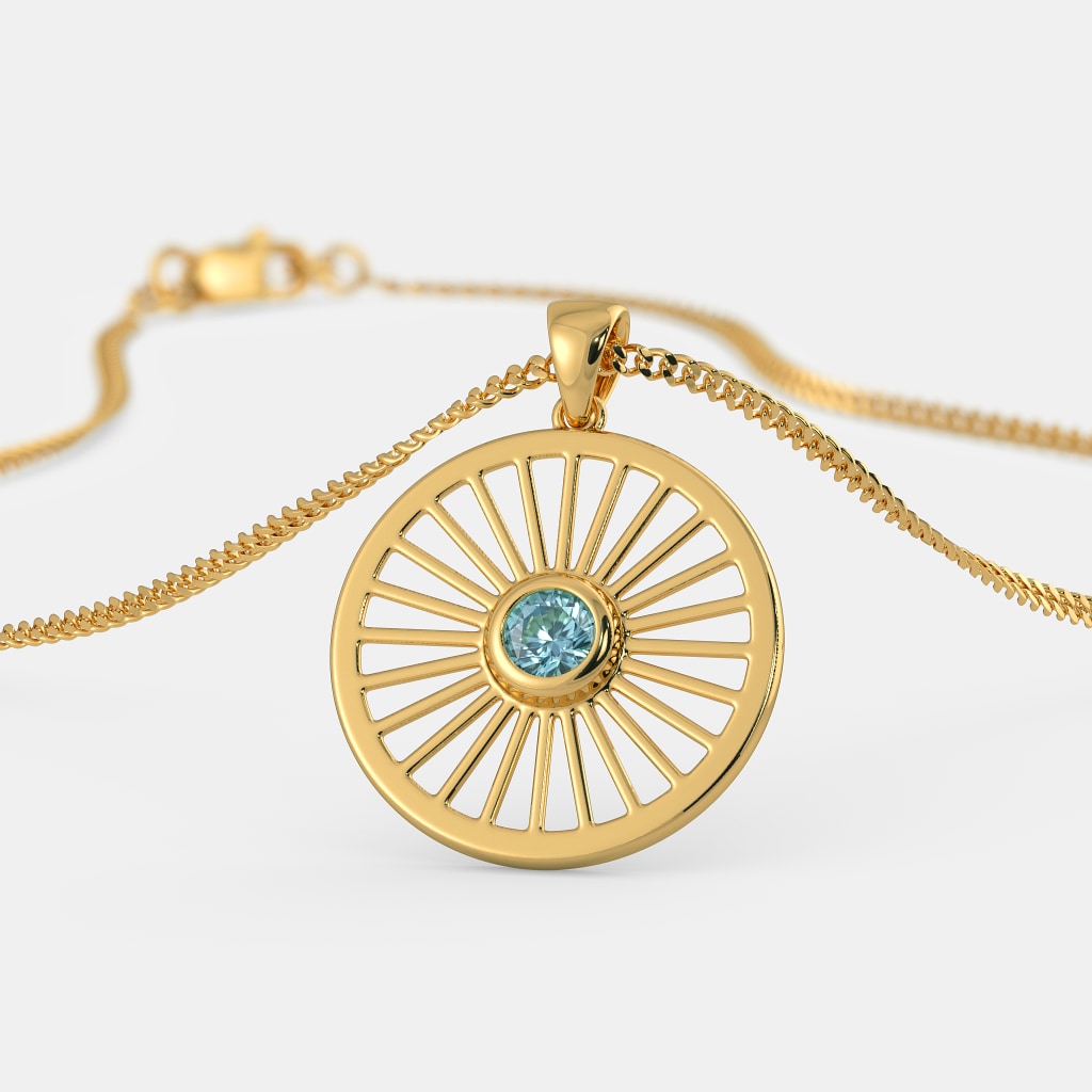 The Ashoka Chakra Pendant