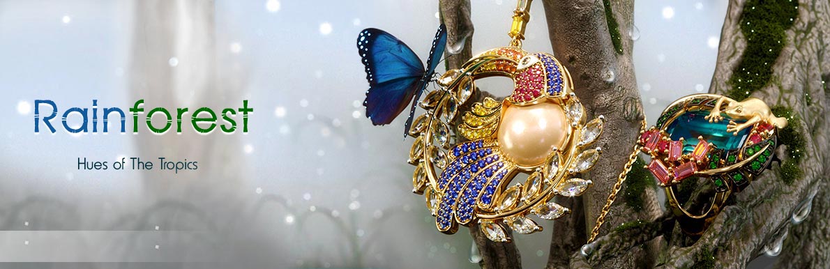 Online Jewellery Ping India Gold And Diamond Rainforest Collection