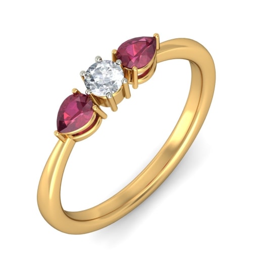 Ruby Rings Buy 100+ Ruby Ring Designs Online in India 2018 BlueStone